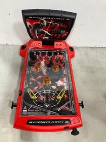 Siderman 3 tabletop pinball game(foldable top for travel)