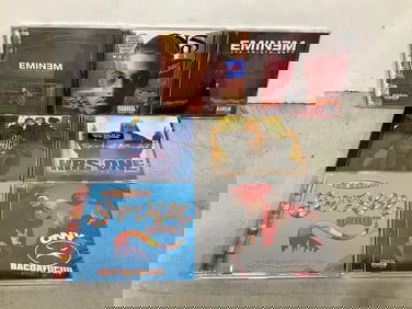 Vintage rap CD's(Eminem, Bacdafucup, and more)