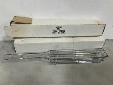 Set of 2 grill baskets