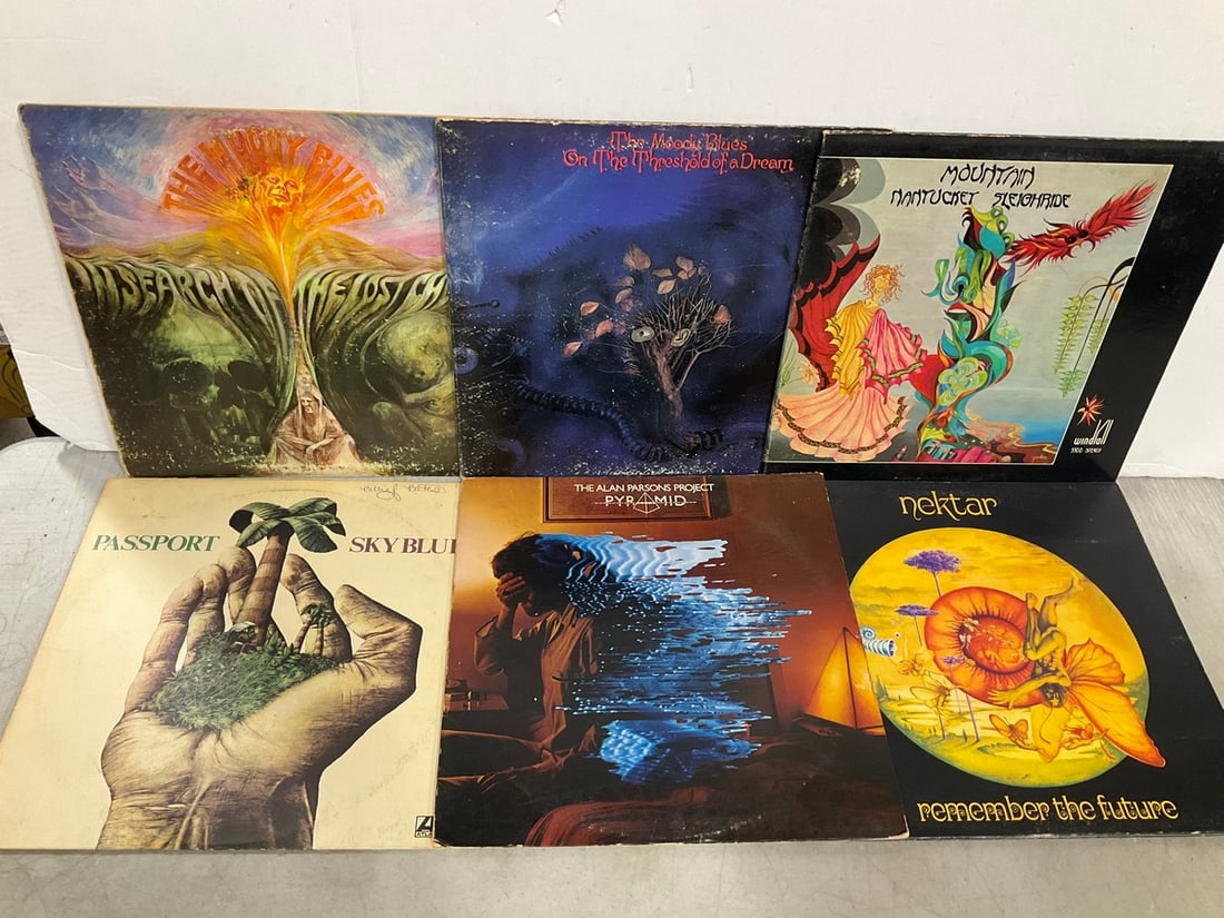Vintage records(Nektar, The Moody Blues, and more) (1 of 1)