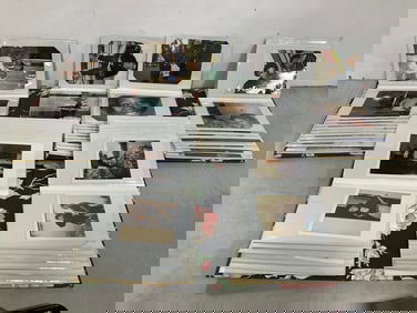 Vintage scrapbooks with photographs inside