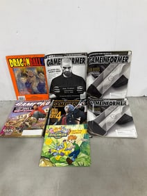Various gaming magazines