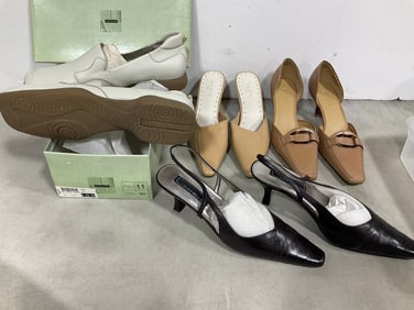 Women's heels(8.5,9) and Wesley & Co. shoes(11)