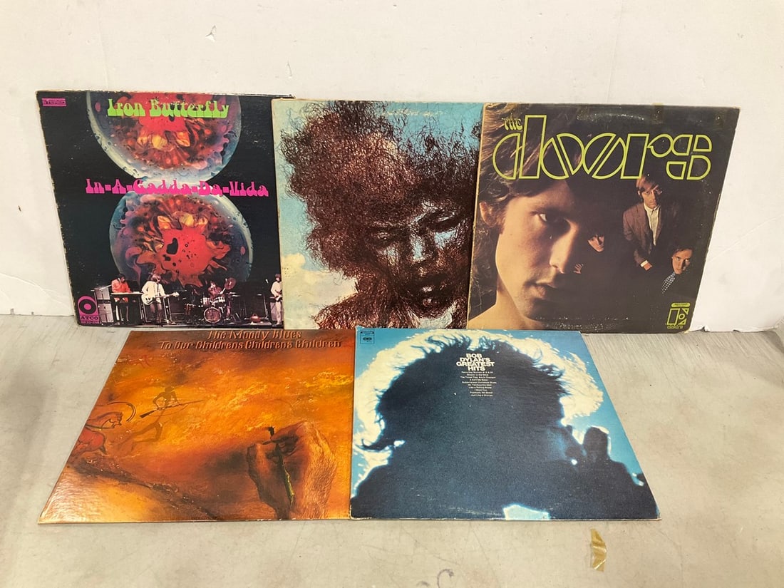 Vintage records(The Doors, Bob Dylan, and more): Vintage records(The Doors, Bob Dylan, and more)