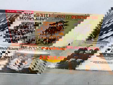 Vintage Beatles records