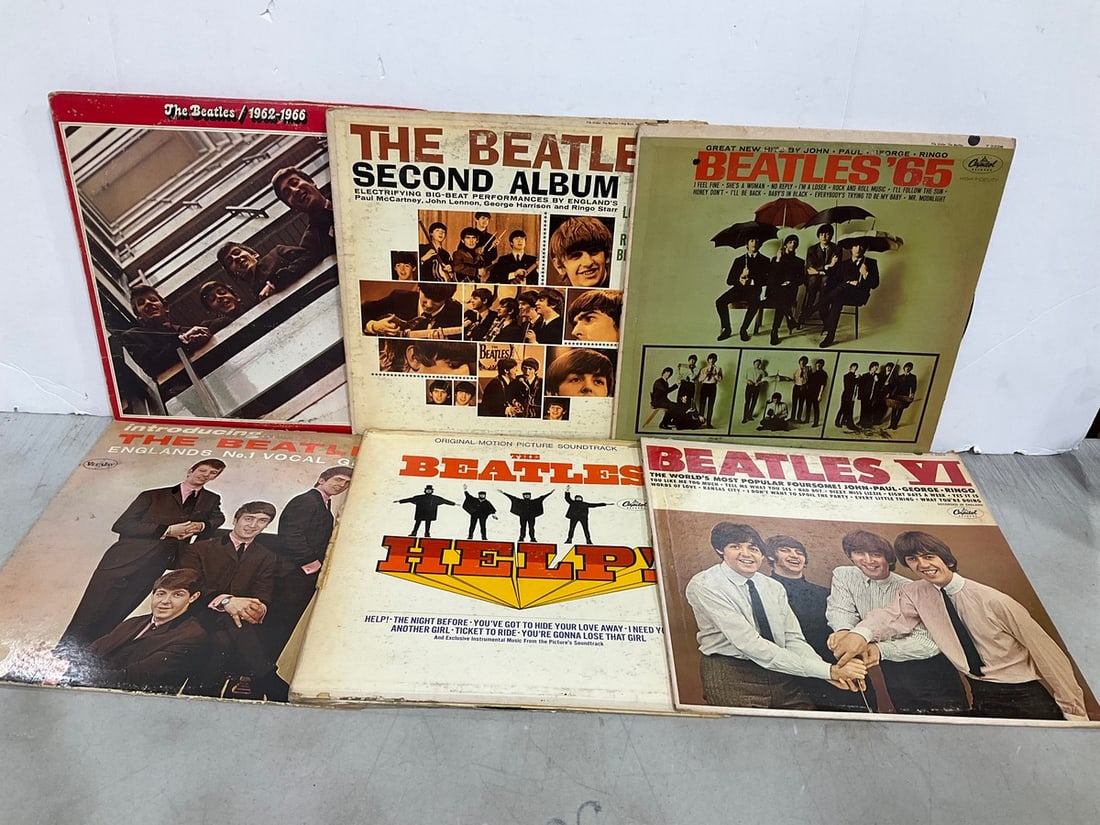 Vintage Beatles records (1 of 1)