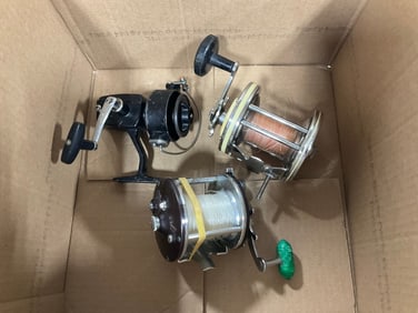 Vintage fishing reels