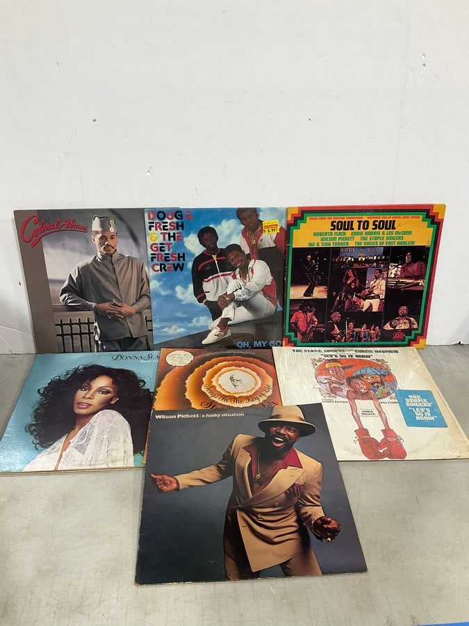 Vintage records(Wilson Pickett, Colonel Abrams, and more): Vintage records(Wilson Pickett, Colonel Abrams, and more)