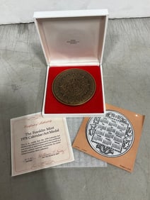 The Franklin Mint 1978 Calendar/Art Medal with COA