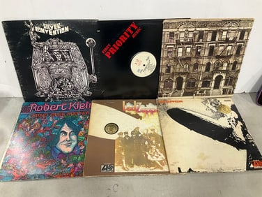 Vintage records(Led Zeppelin, Silver Convention, and more)