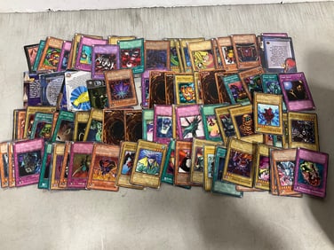 Various trading cards(mostly YugiOh)