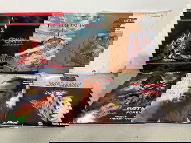 Various LaserDiscs(Conan the Barbarian, Die Hard, Star Trek IV, and more)