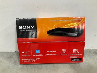 Sony DVD player in box (SR210P)