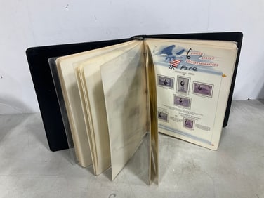 Early 1900's U.S. commemorative stamps book