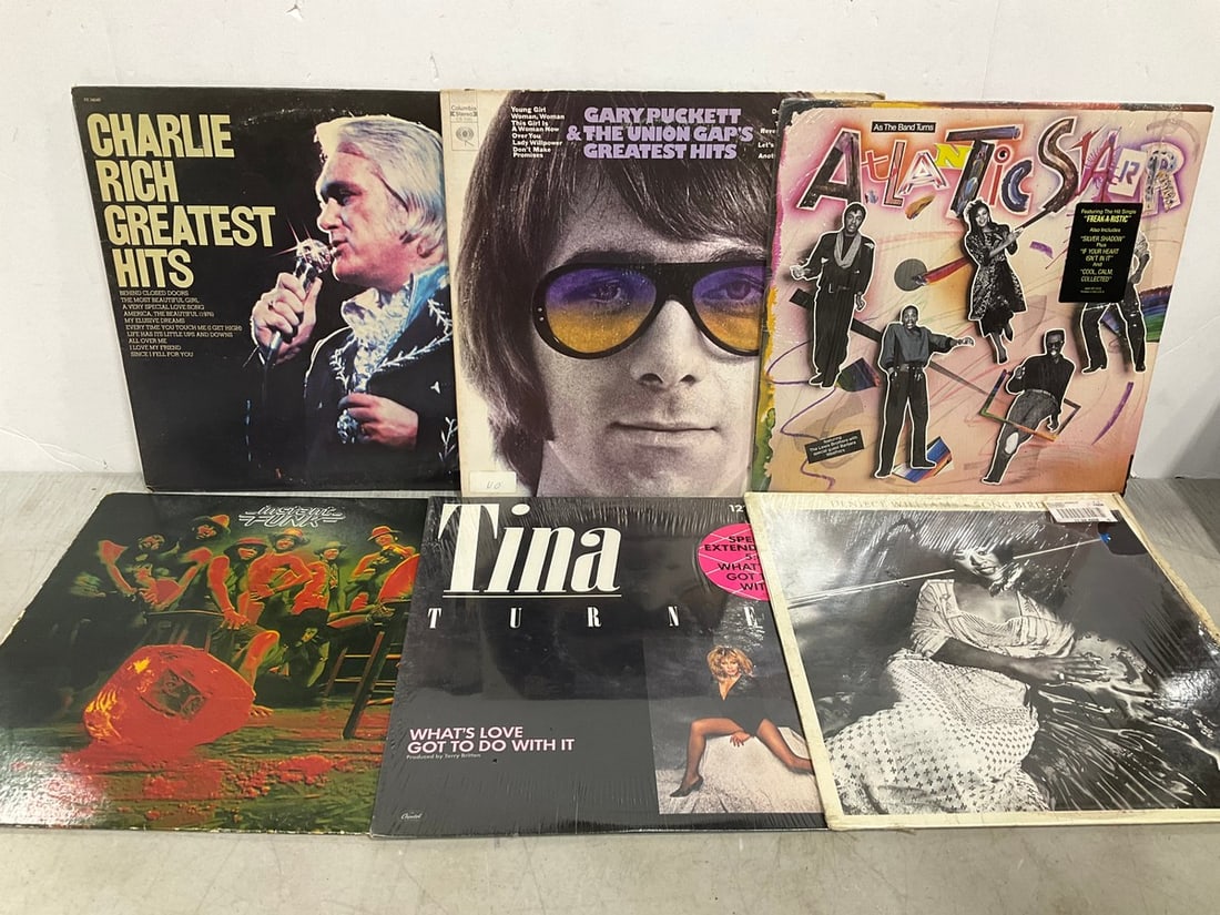Vintage records(Gary Puckett, Atlantic Starr, and more): Vintage records(Gary Puckett, Atlantic Starr, and more)