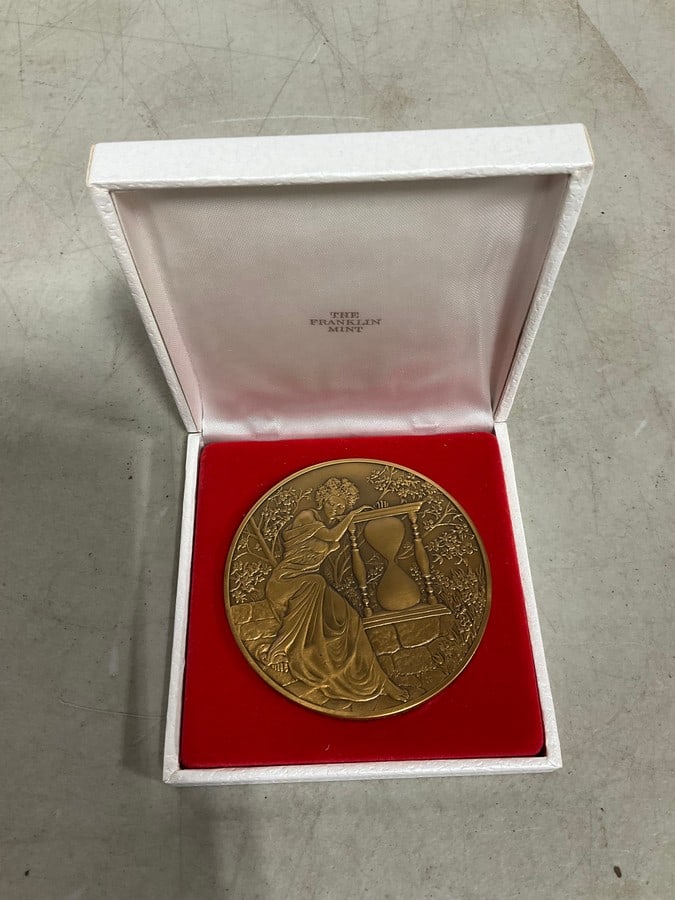 1979 Franklin Mint Calendar Art/Medal: 1979 Franklin Mint Calendar Art/Medal