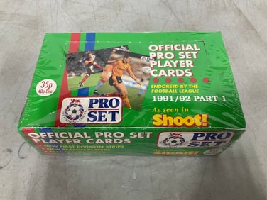 1991/1992 Official Pro Set Player cards(sealed)