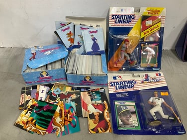 Skybox Cinderella cards and Starting Lineup colletibles(new in package)