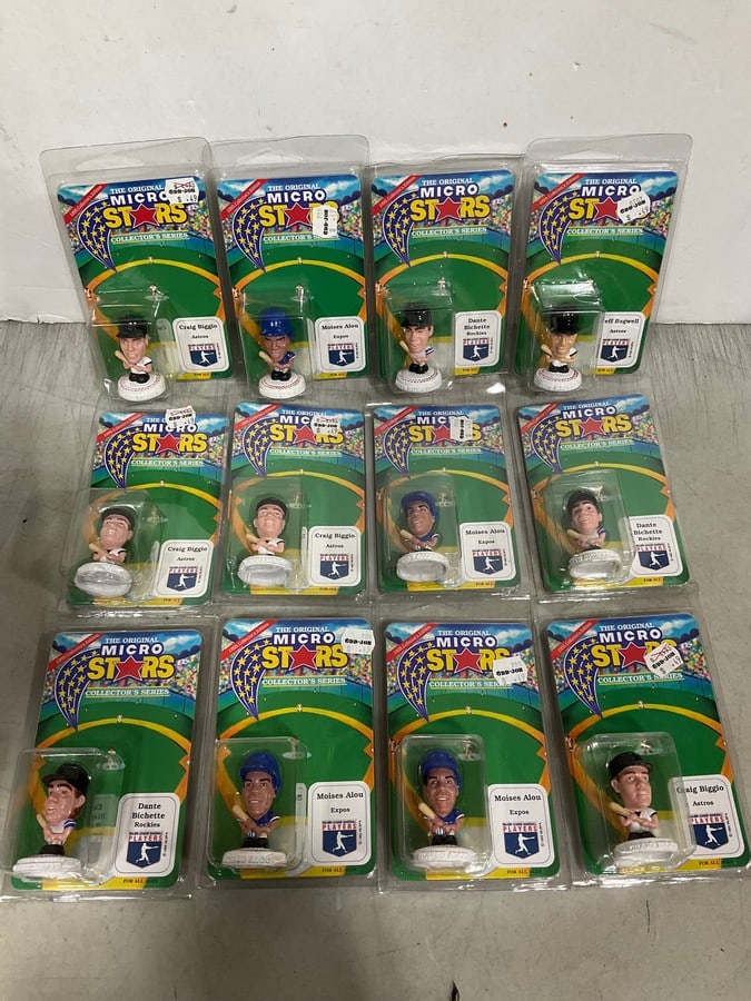 Micro Stars collectibles(Moises Alou, Jeff Bagwell, and more-new in package): Micro Stars collectibles(Moises Alou, Jeff Bagwell, and more-new in package)
