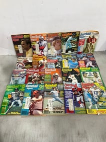 Vintage Baseball Digest/Football Digest books