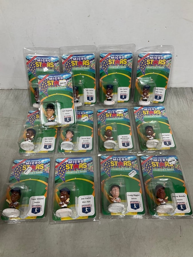 Micro Stars collectibles(Joe Carter, Barry Bonds, and more-new in package): Micro Stars collectibles(Joe Carter, Barry Bonds, and more-new in package)