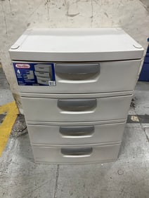Serilite heavy duty 4 drawer storage organizer