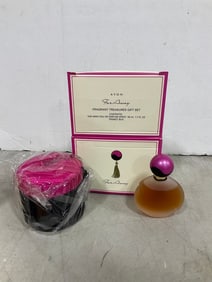 Avon Far Away fragrant treasures gift set(1.7 fl.oz. spray and trinket box)
