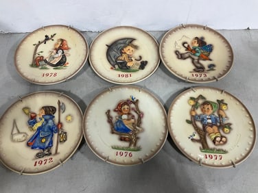 Goebel collectible plates