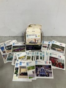 Classic Cars photographic cards