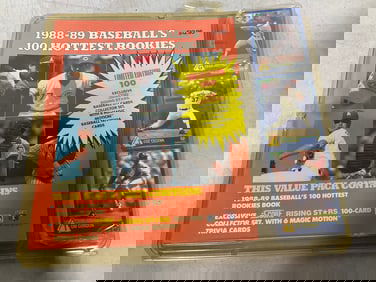 1988-89 Baseball's 100 hottest rookies collectible set(new in package)