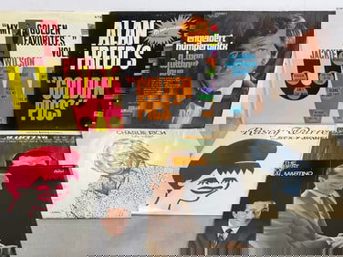 Vintage records(Alan Frees, Charlie Rich, and more)