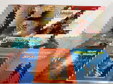 Vintage records(Dean Martin, Mac Davis, and more)