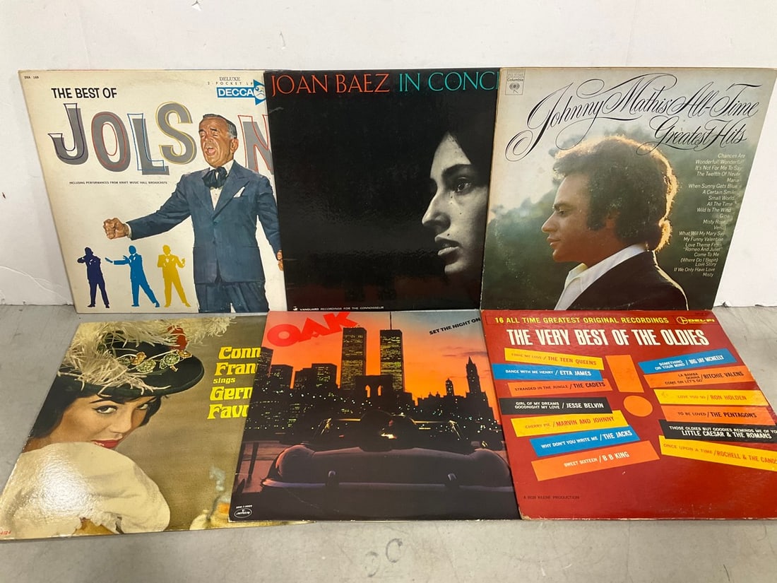 Vintage records(Johnny Mathis, Joan Baez, and more): Vintage records(Johnny Mathis, Joan Baez, and more)