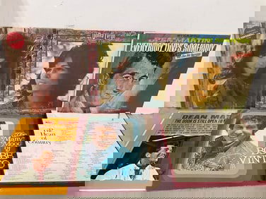 Vintage records(Dean Martin, Donna Fargo, and more)