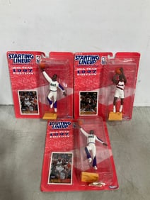 Starting Lineup collectibles(Vin Baker and Kenny Anderson-new in package)