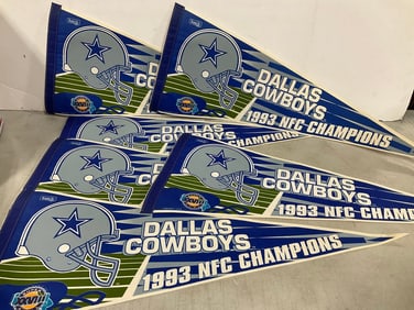 1993 Dallas Cowboys banners(30in.long)