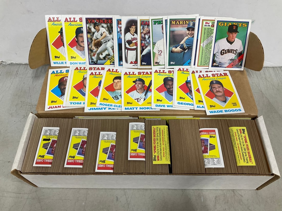 1988 Topps baseball collectible cards (1 of 1)