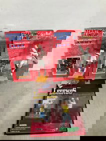 Starting Lineup NBA/golf collectibles(Kenny Anderson, Vin Baker, and more)