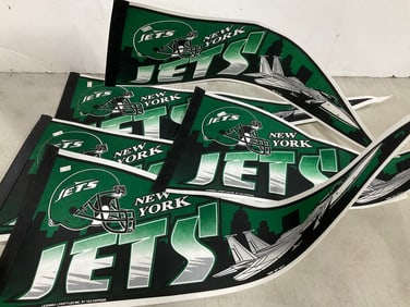 1997 NY Jets banners(30in.long)