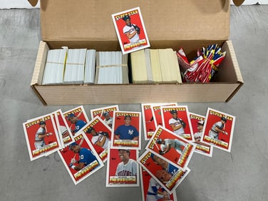 1988 collectible baseball sticker cards