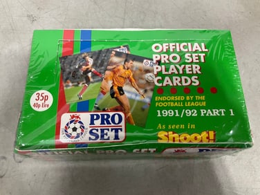 1991/92 Part 1 official Pro Set Player cards(sealed)