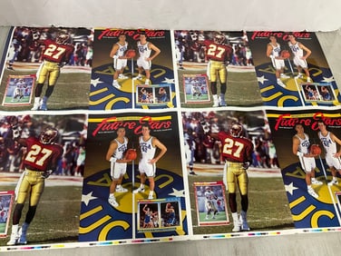 Double sided sports poster(24in.x33.5in.)