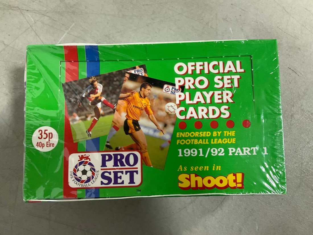 1991/92 Part 1 official Pro Set Player cards(sealed) (1 of 1)
