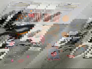 Various Party Poppers, Hanging Decorations, Blood Capsules, Color Hairsprays, Smoke Bombs, and more