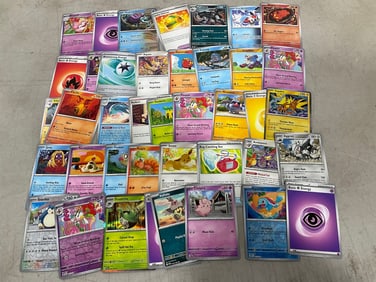 Various Pokemon Cards