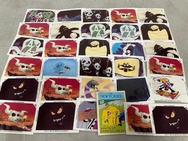 Bettlejuice sticker cards