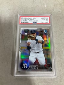 2016 Bowman Draft Gleyber Torres graded card