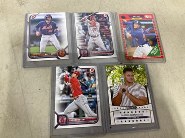 Collectible baseball cards(Jasson Dominguez, Shohei Ohtani, and more)