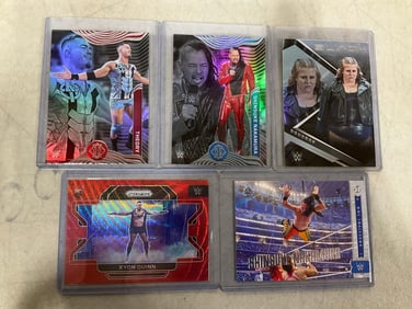 Wrestling collectible cards
