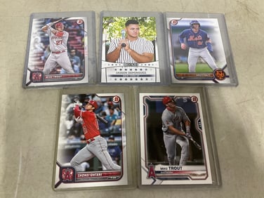 Collectible baseball cards(Mike Trout, Shohei Ohtani, and more)